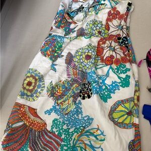 Colorful Patterned Sleeveless Dress